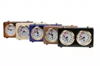 Zegar plastikowy CLASSIC mały, czarny Zegar plastikowy CLASSIC mały, czarny