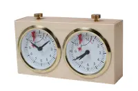 Zegar drewniany BHB bez podstawki - duży jasny Zegar drewniany BHB bez podstawki - duży jasny