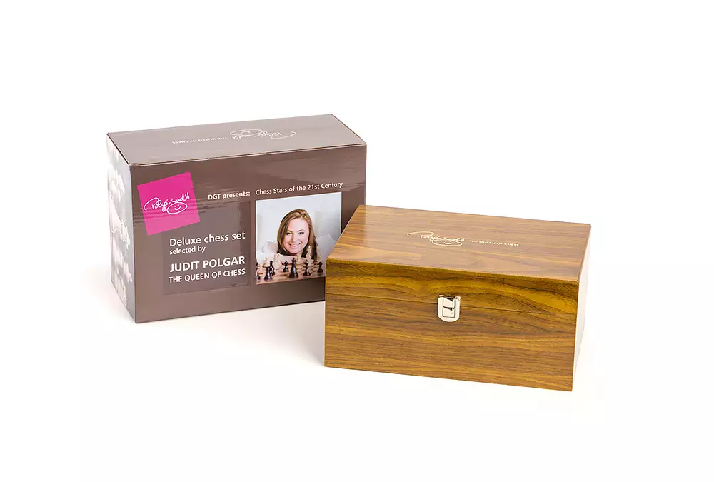 Figury szachowe Judit Polgar Deluxe nr 6 - 3,75