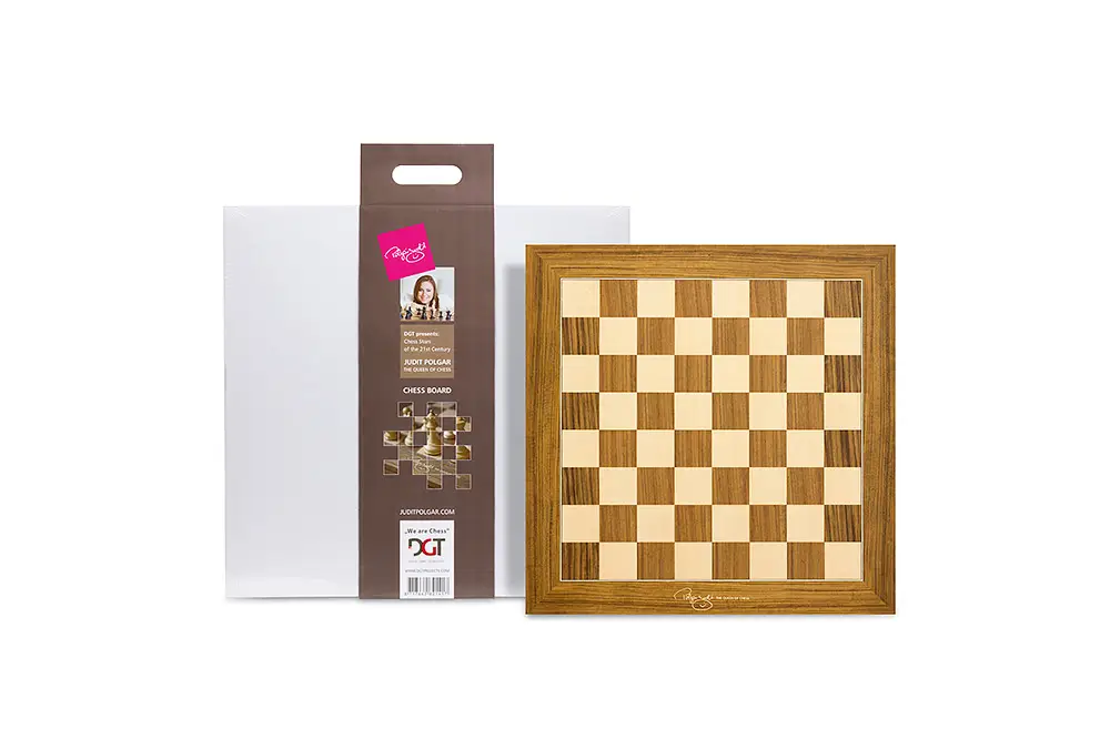Deska szachowa Judit Polgar Deluxe (pole 55mm)