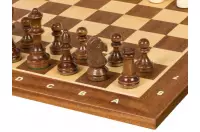Zestaw szachowy turniejowy Nr 4 - szachownica 40 mm + figury Sunrise Staunton 78 mm Zestaw szachowy turniejowy Nr 4 - szachownica 40 mm + figury Sunrise Staunton 78 mm