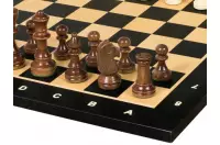 Zestaw szachowy turniejowy Nr 4 - szachownica 40 mm + figury Sunrise Staunton 78 mm Zestaw szachowy turniejowy Nr 4 - szachownica 40 mm + figury Sunrise Staunton 78 mm