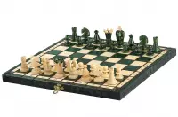 SZACHY KRÓLEWSKIE ŚREDNIE (35x35cm) kolor zielony SZACHY KRÓLEWSKIE ŚREDNIE (35x35cm) kolor zielony