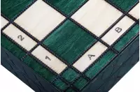 SZACHY KRÓLEWSKIE ŚREDNIE (35x35cm) kolor zielony SZACHY KRÓLEWSKIE ŚREDNIE (35x35cm) kolor zielony
