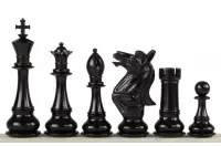 FIGURY SZACHOWE NAPOLEON HEBANOWE 6 CALI