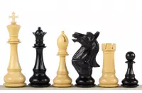 FIGURY SZACHOWE NAPOLEON HEBANOWE 6 CALI