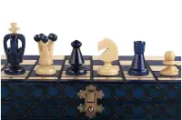 SZACHY KRÓLEWSKIE ŚREDNIE (34x34cm) kolor niebieski SZACHY KRÓLEWSKIE ŚREDNIE (34x34cm) kolor niebieski