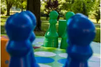 Pionki do chińczyka plenerowego / ogrodowego (wysokość pionka 62 cm) Pionki do chińczyka plenerowego / ogrodowego (wysokość pionka 62 cm)