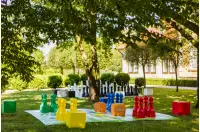 Pionki do chińczyka plenerowego / ogrodowego (wysokość pionka 62 cm) Pionki do chińczyka plenerowego / ogrodowego (wysokość pionka 62 cm)