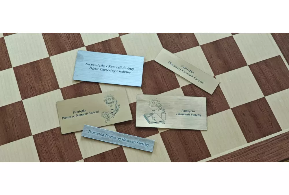 Tabliczka z grawerem