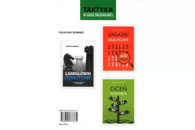 Taktyka w grze środkowej. 1500 kombinacji - Martin Surman