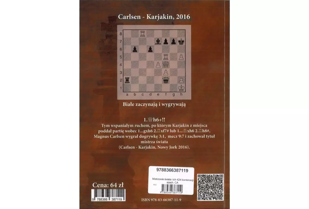 Mistrzowie świata i ich 424 kombinacje szachowe - Jacek Gajewski, Jerzy Konikowski
