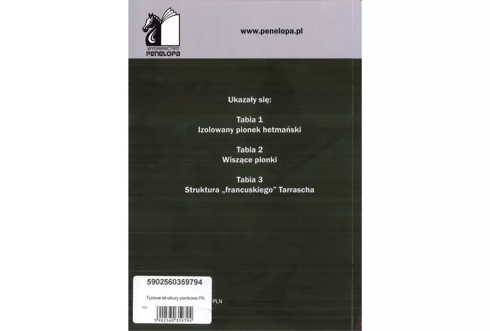 Typowe struktury pionkowe. Struktura Maroczego - I. Gawle, J. Moraś