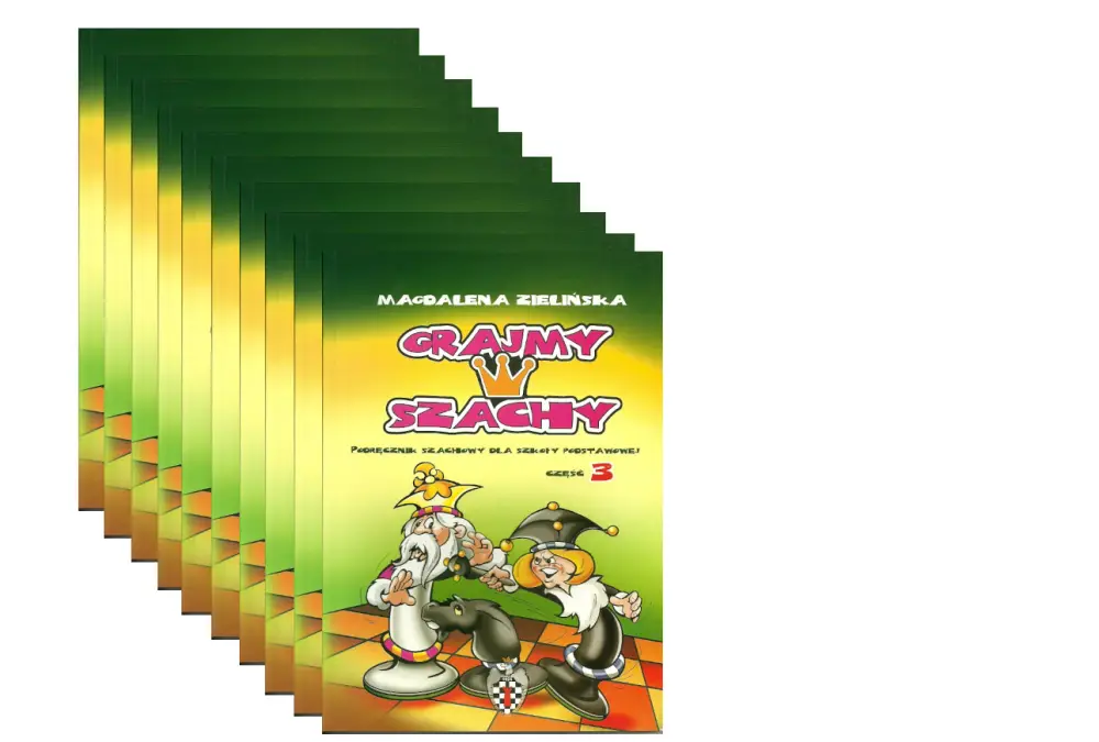 Grajmy w szachy część 3 - Magdalena Zielińska (zestaw 10 podręczników)