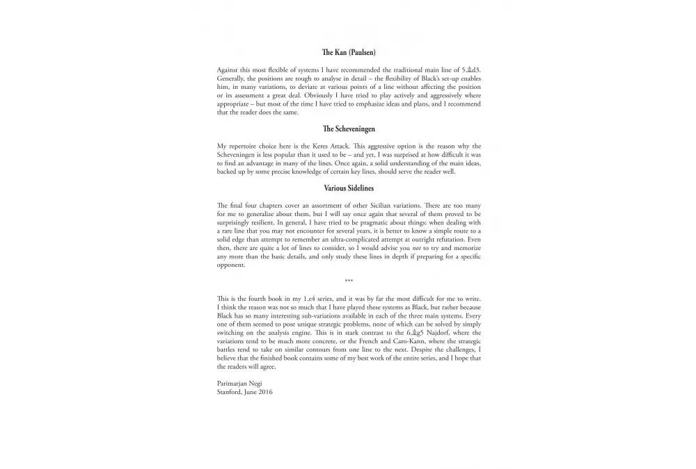 Grandmaster Repertoire - 1.e4 vs The Sicilian III by Parimarjan Negi (miękka okładka)