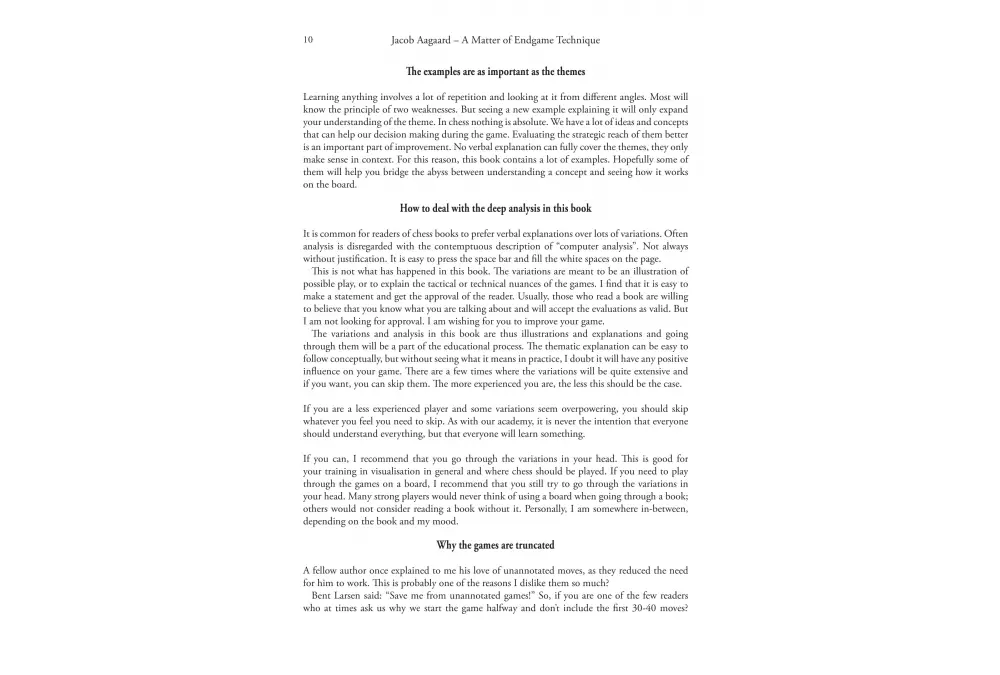 A Matter of Endgame Technique by Jacob Aagaard (twarda okładka)