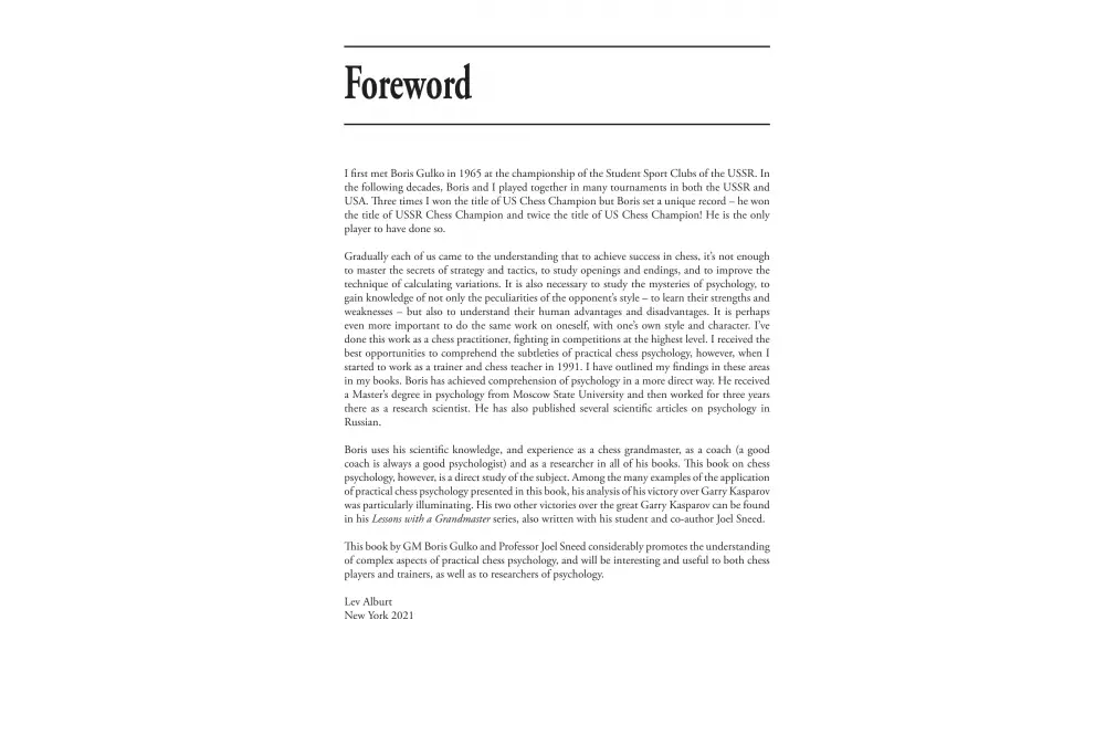 Analyzing the Chess by Boris Gulko and Dr. Joel R. Sneed (miękka okładka)