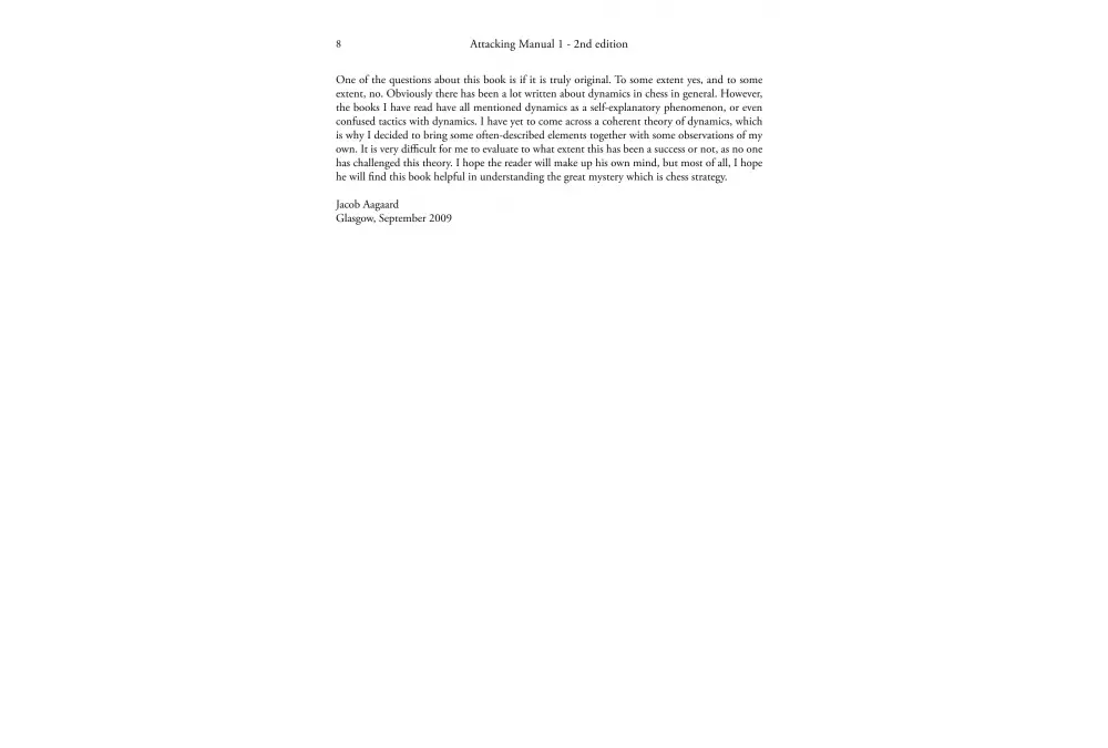 The Attacking Manual 1 2nd edition - by Jacob Aagaard (miękka okładka)