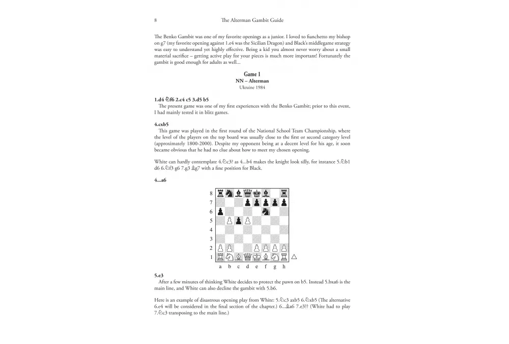 The Alterman Gambit Guide - Black Gambits 1 by Boris Alterman (miękka okładka)