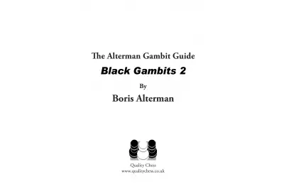 Alterman Gambit Guide - Black Gambits 2 by Boris Alterman (miękka okładka)