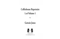 Coffeehouse Repertoire 1.e4 Volume 1 by Gawain Jones (miękka okładka) Coffeehouse Repertoire 1.e4 Volume 1 by Gawain Jones (miękka okładka)