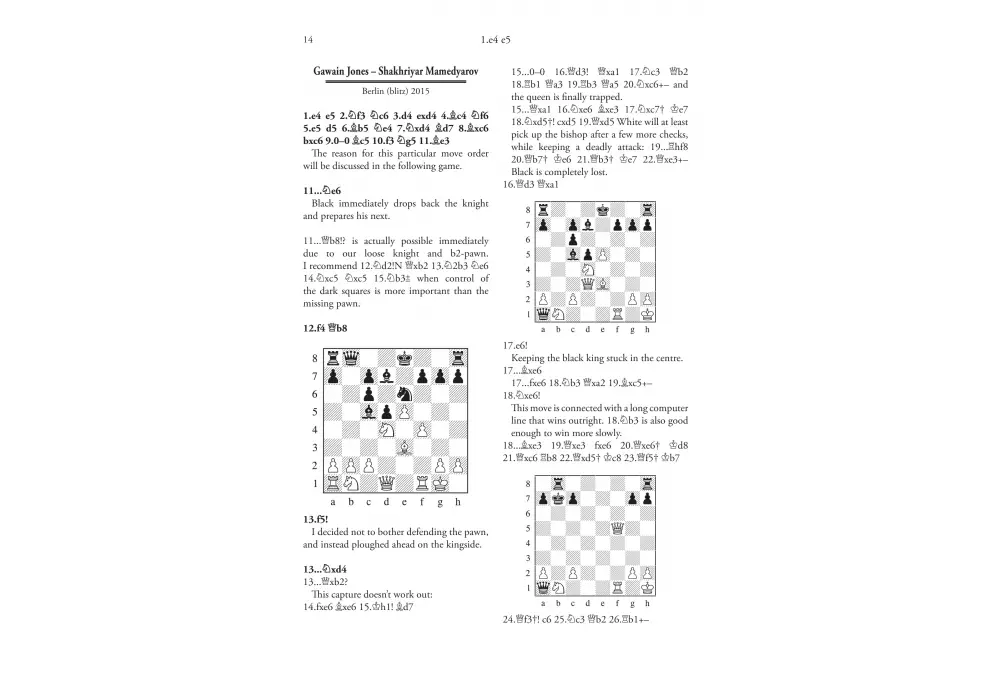 Coffeehouse Repertoire 1.e4 Volume 2 by Gawain Jones (miękka okładka)