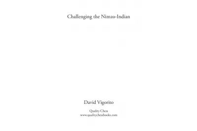 Challenging the Nimzo-Indian by David Vigorito (miękka okładka)