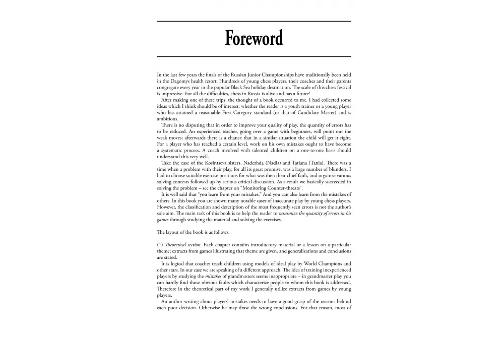 Chess Lessons by Vladimir Popov (twarda okładka)