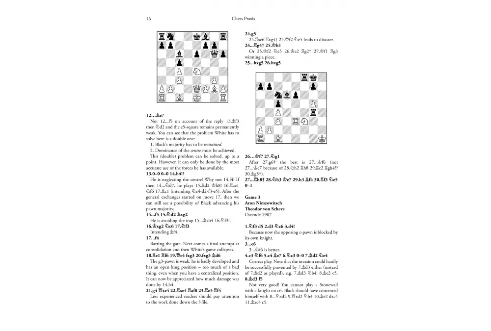 Chess Praxis by Aron Nimzowitsch (miękka okładka)