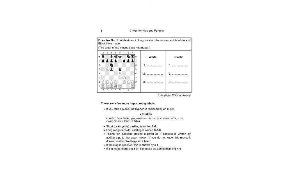 Chess for Kids and Parents by Heinz Brunthaler (miękka okładka)