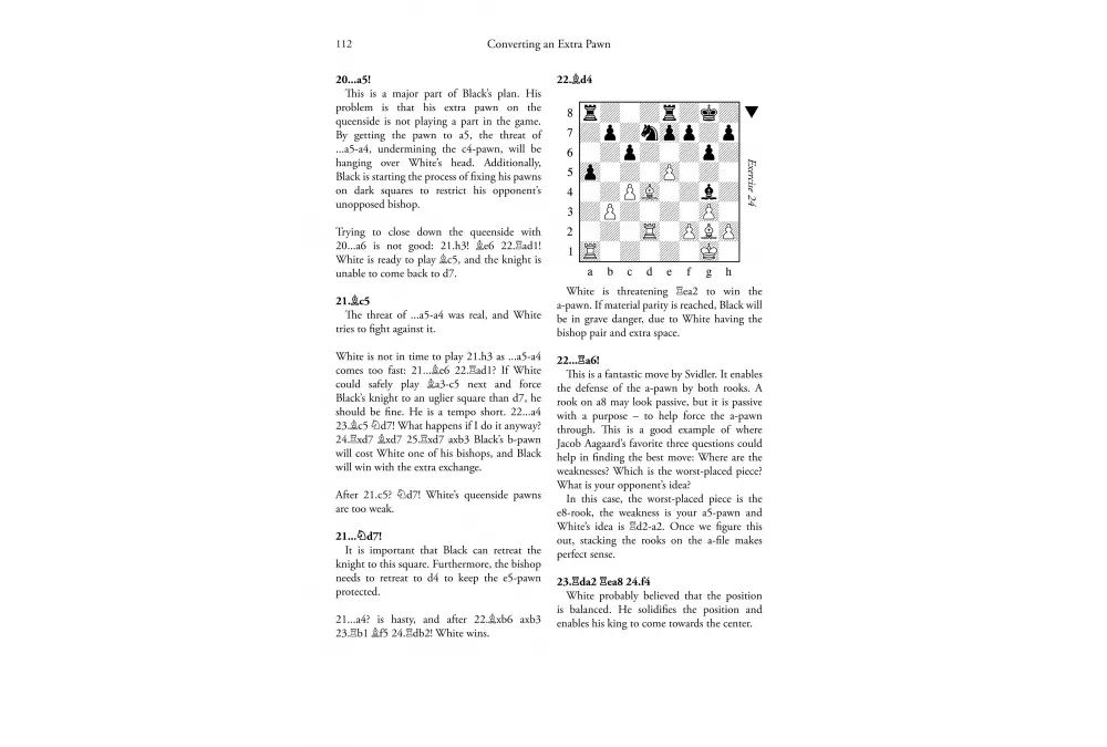 Converting an Extra Pawn in Chess by Sam Shankland (miękka okładka)