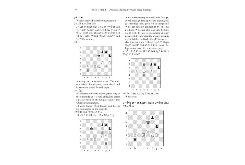 Decision Making in Major Piece Endings by Boris Gelfand (twarda okładka)