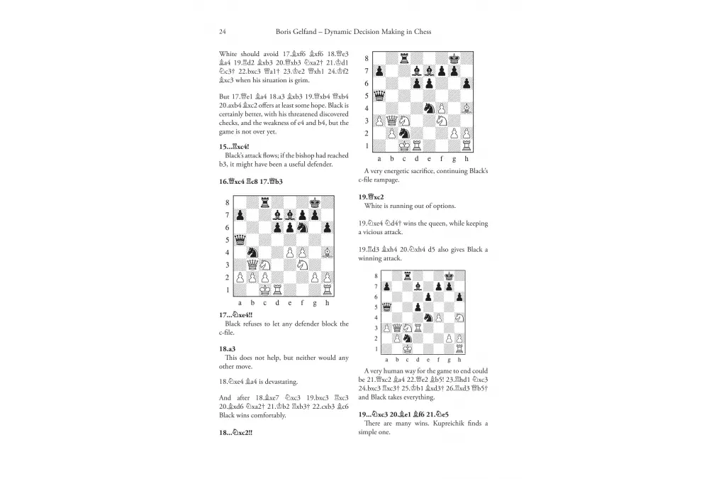 Dynamic Decision Making in Chess by Boris Gelfand (miękka okładka)