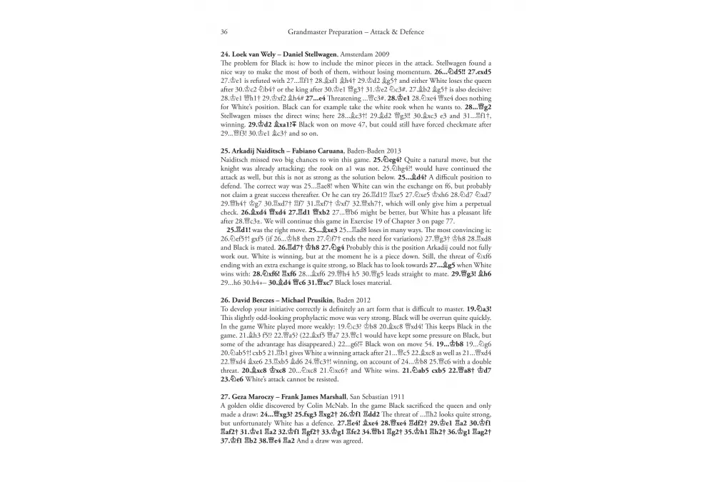 Grandmaster Preparation - Attack and Defence by Jacob Aagaard (miękka okładka)