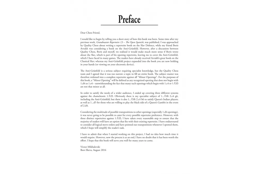 GM REPERTOIRE 19- BEATING MINOR OPENINGS HARDCOVER (out of stock)