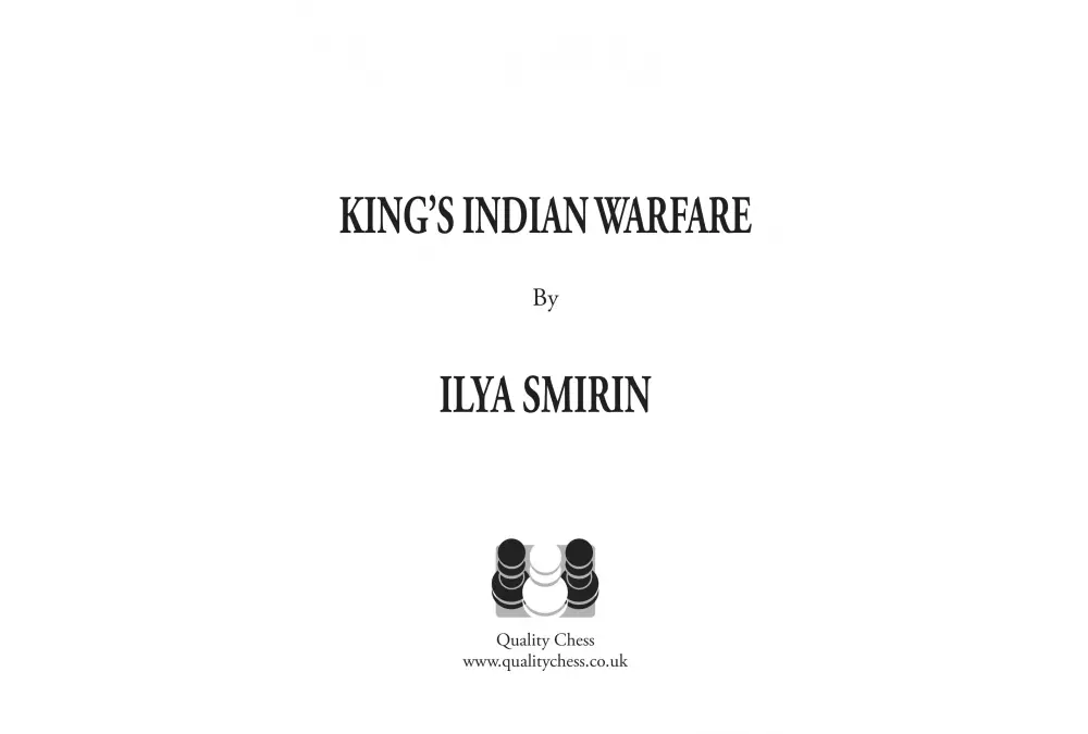 King's Indian Warfare by Ilya Smirin (twarda okładka)