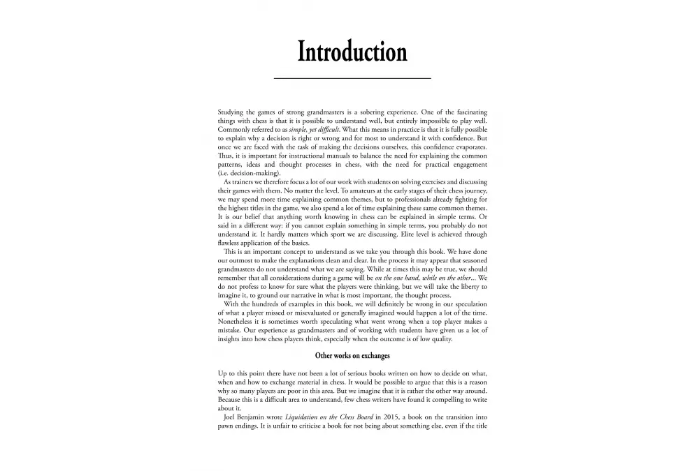 Mastering Chess Exchanges by Jacob Aagaard and Renier Castellanos (miękka okładka)