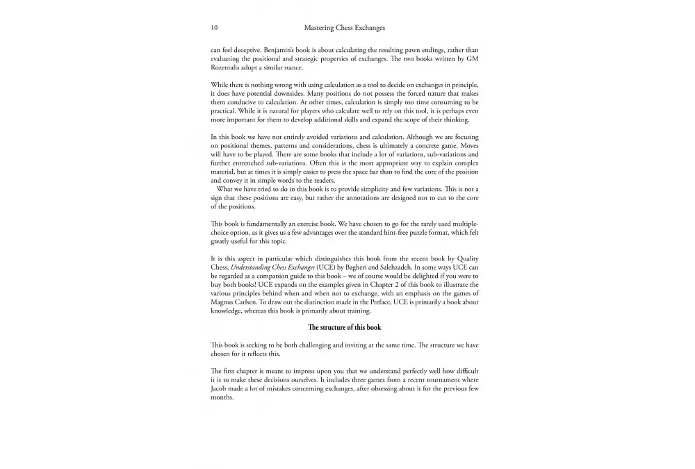 Mastering Chess Exchanges by Jacob Aagaard and Renier Castellanos (miękka okładka)