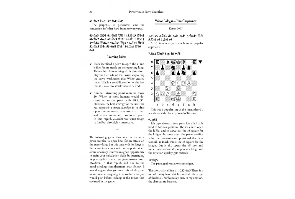 Powerhouse Pawn Sacrifices by Ivan Cheparinov (miękka okładka)