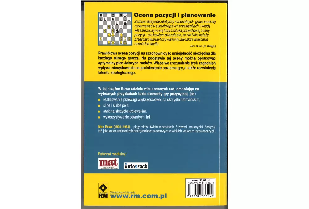 Ocena pozycji i planowanie - Max Euwe (wydanie drugie)