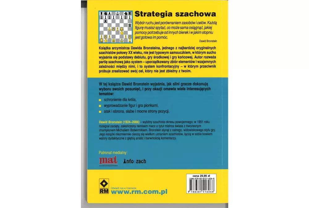 Strategia szachowa - Dawid Bronstein (wydanie drugie)