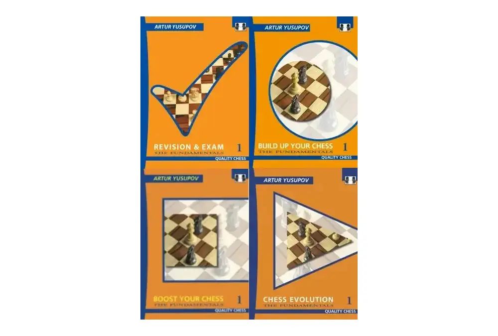 Zestaw 4 książek Fundamentals by Artur Yusupov (miękka okładka)