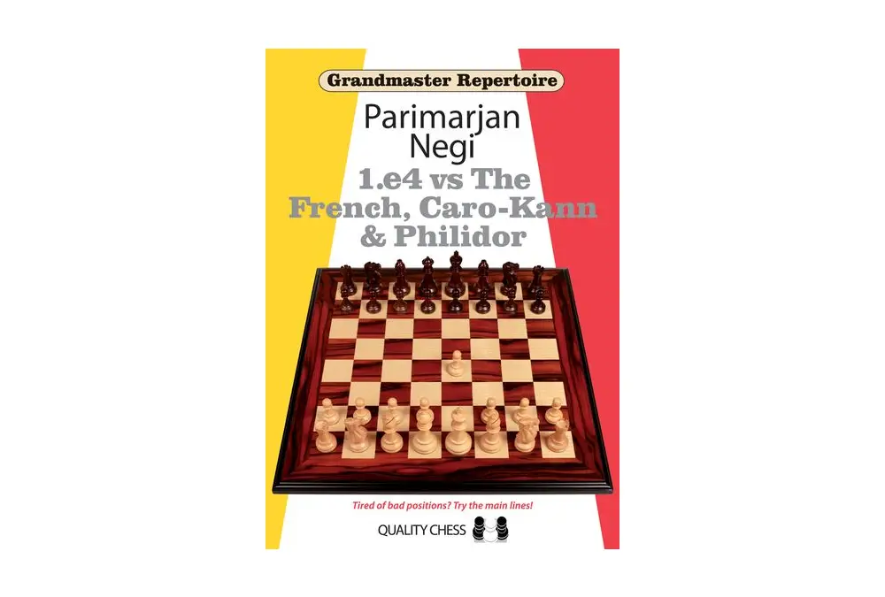 Grandmaster Repertoire - 1.e4 vs The French, Caro-Kann and Philidor by Parimarjan Negi (miękka okładka)