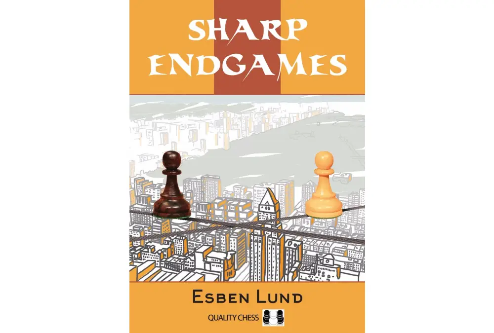 Sharp Endgames by Esben Lund (miękka okładka)