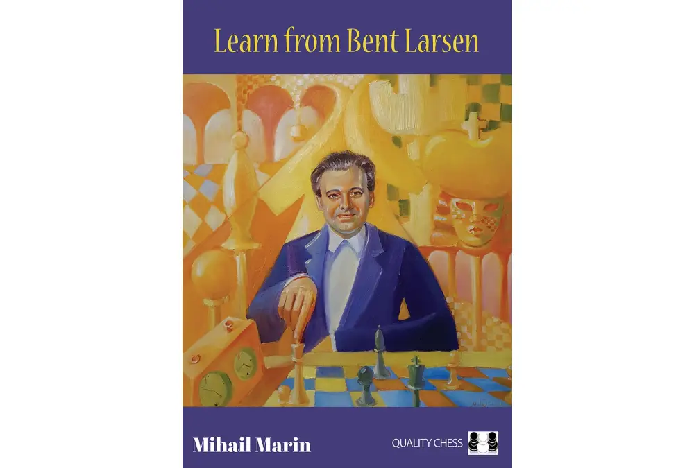 Learn from Bent Larsen by Mihail Marin (twarda okładka)