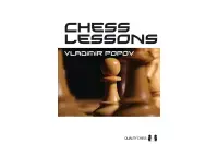 Chess Lessons by Vladimir Popov (miękka okładka)