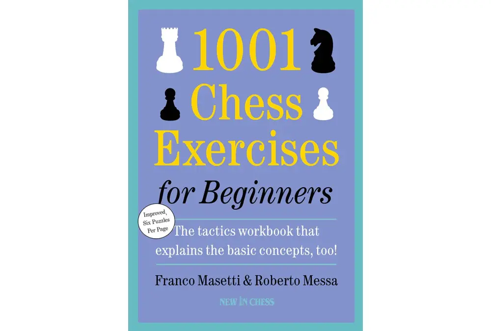 1001 Chess Exercises for Beginners by Franco Masetti, Roberto Messa (miękka okładka)